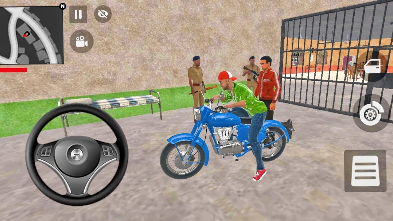 Franklin arrived at the police station with 😱new video games Franklin ka😯 gadi driving challenge 💪💯