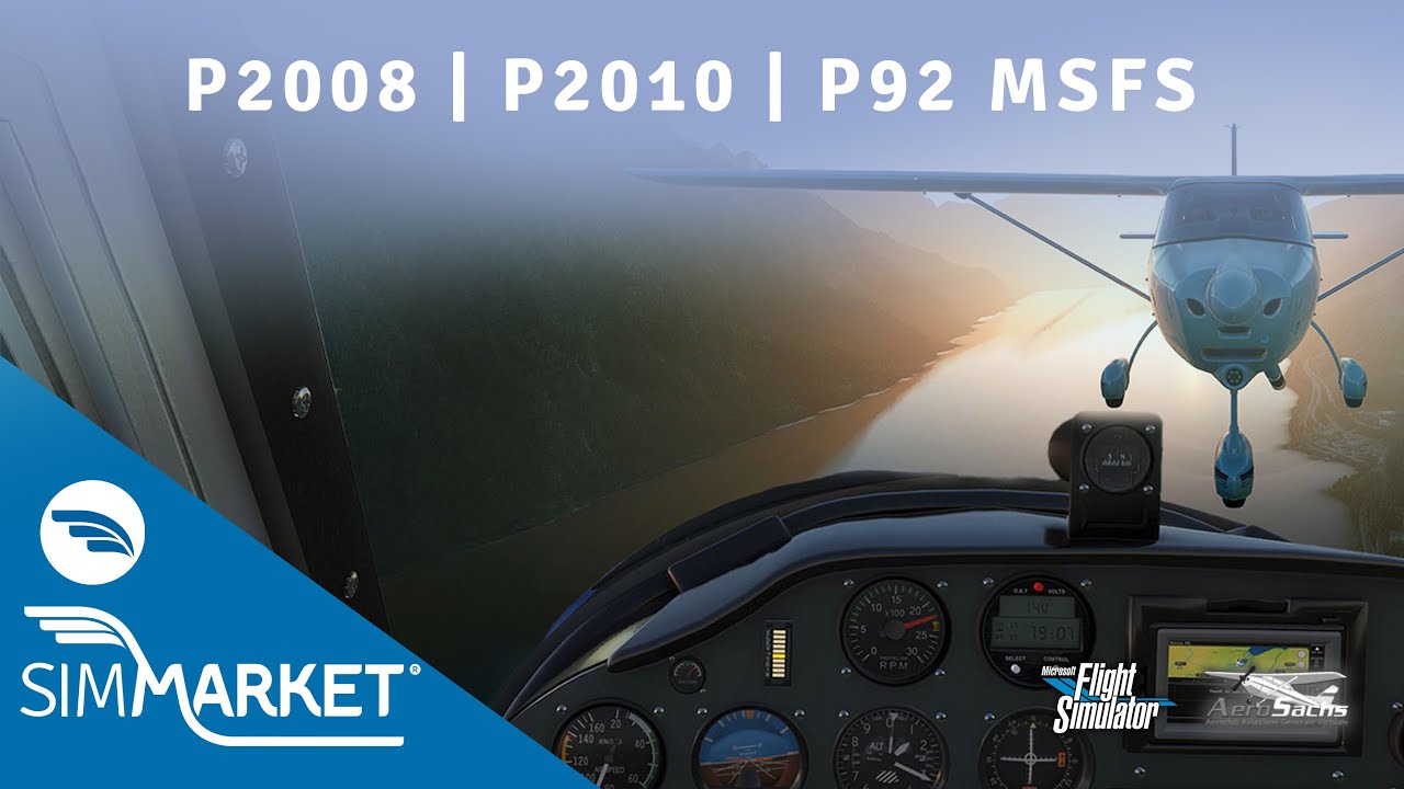P2010, P2008 & P92 ULTRALIGHT  | AEROSACHS | SIMMARKET 4K TRAILER MSFS
