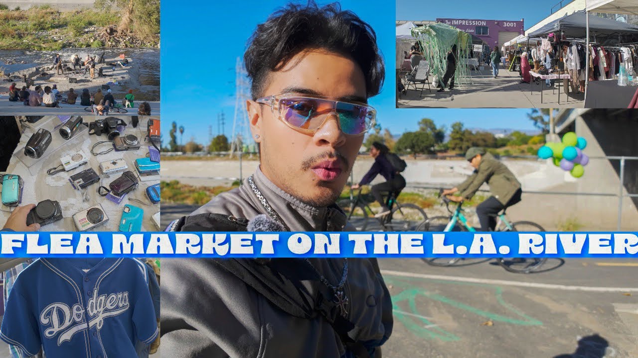 Flea Market by the LA River  (Frogtown Flea)