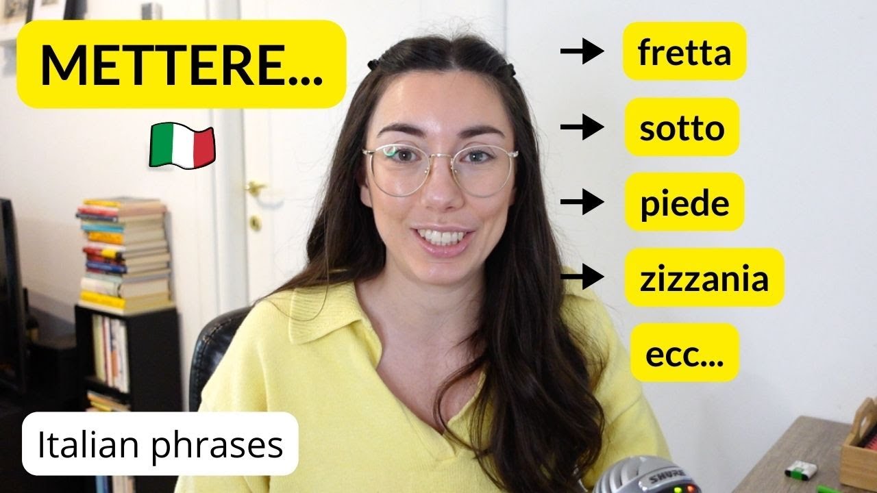 16 essential Italian phrases with verb 