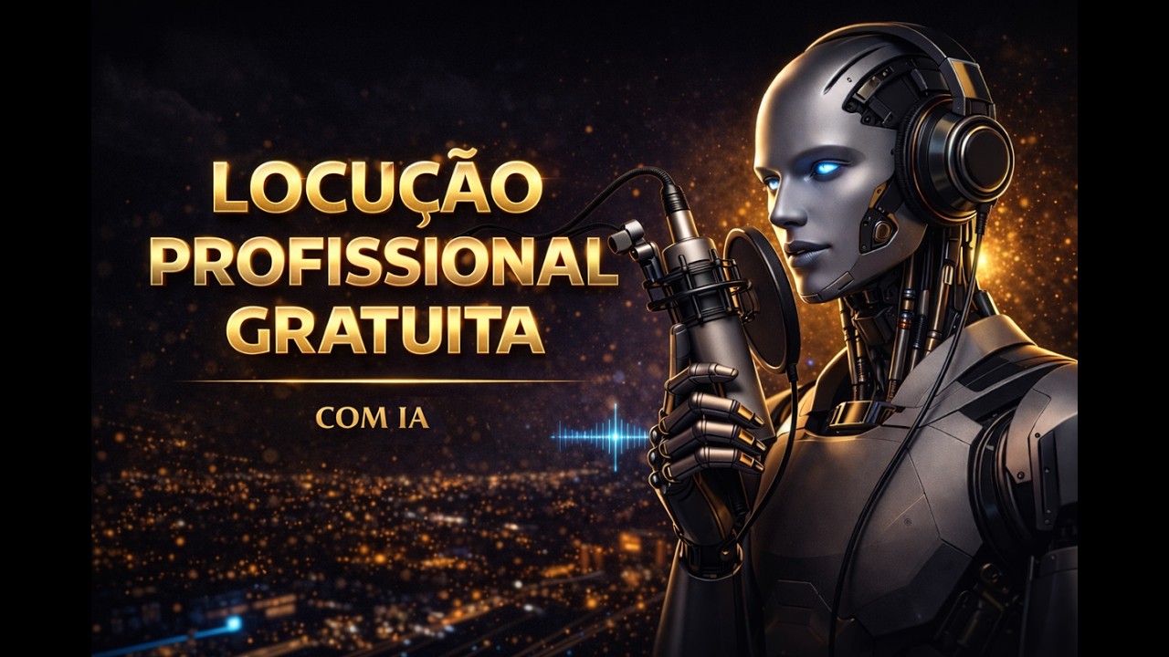 Locução Profissional Gratuita Com IA