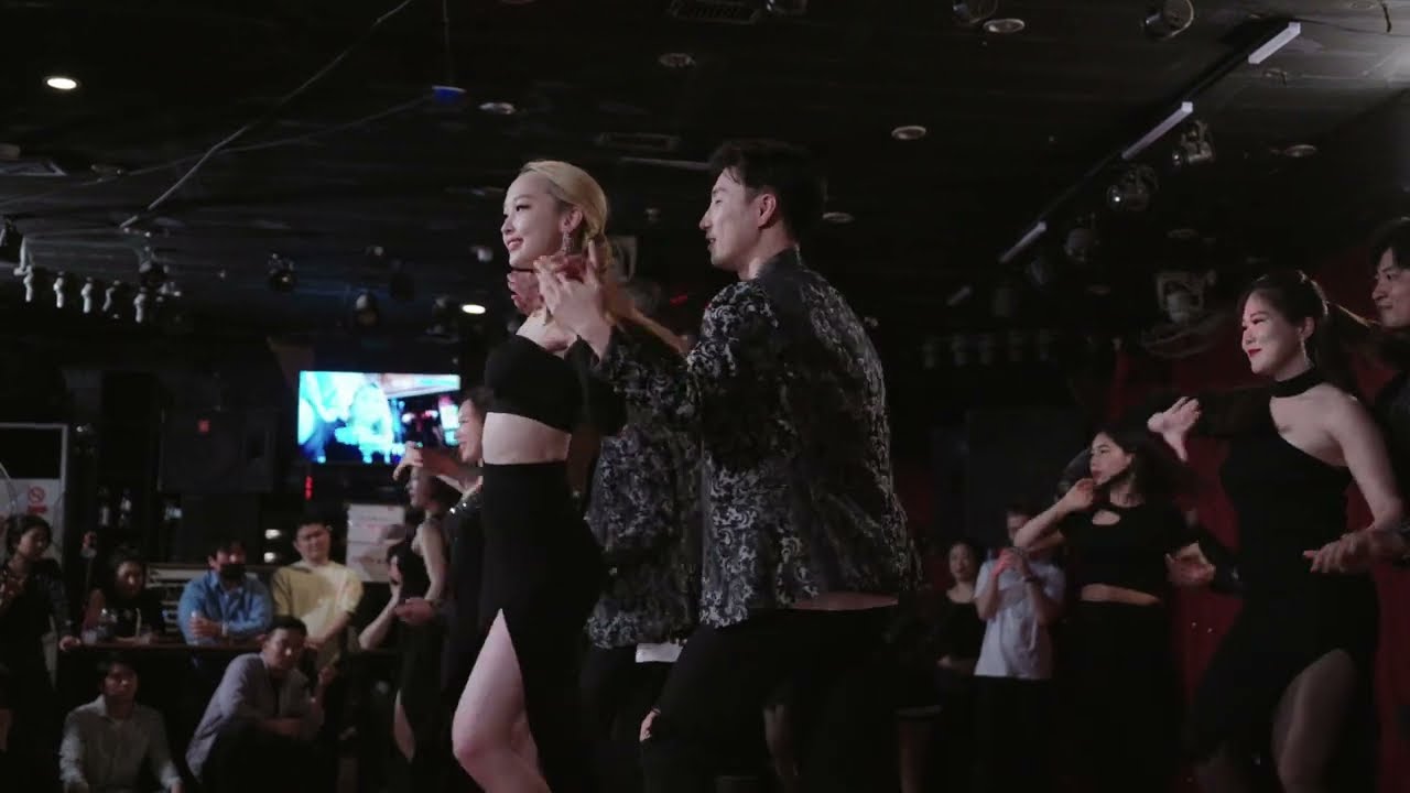 뽀대용수 팅커벨 바차타 공연 홍대 보니따 Bachata Performance Bonita Korea YongSu and Thinkerbell