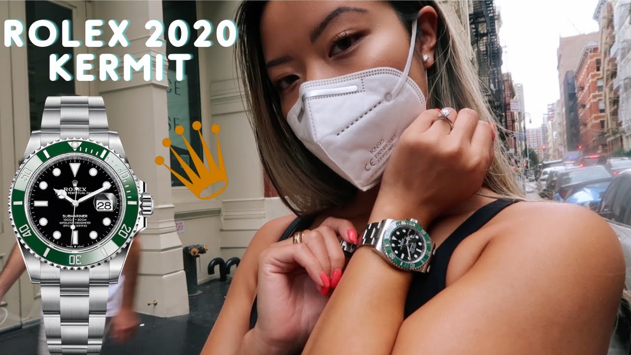PICKING UP MY ROLEX 2020 KERMIT