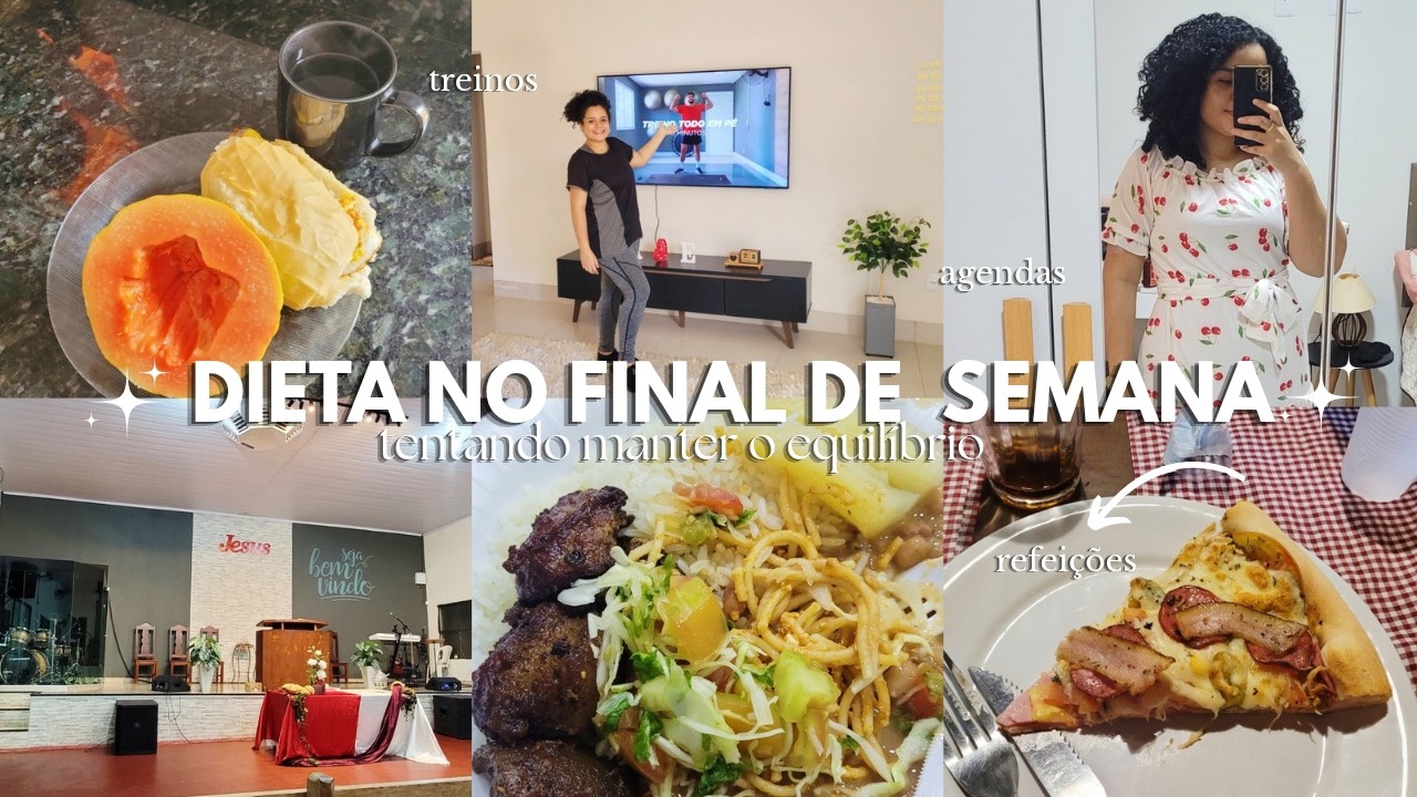 MINHAS ESCOLHAS tentando manter o equilíbrio na dieta no FINAL DE SEMANA sendo cantora!