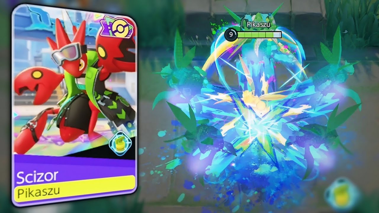 Scizor Neo Street Style + Move Effects Holowear Preview - Pok&eacute;mon Unite