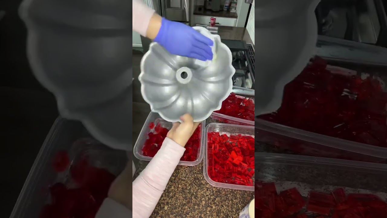 Gelatina de mosaico sabor fresa