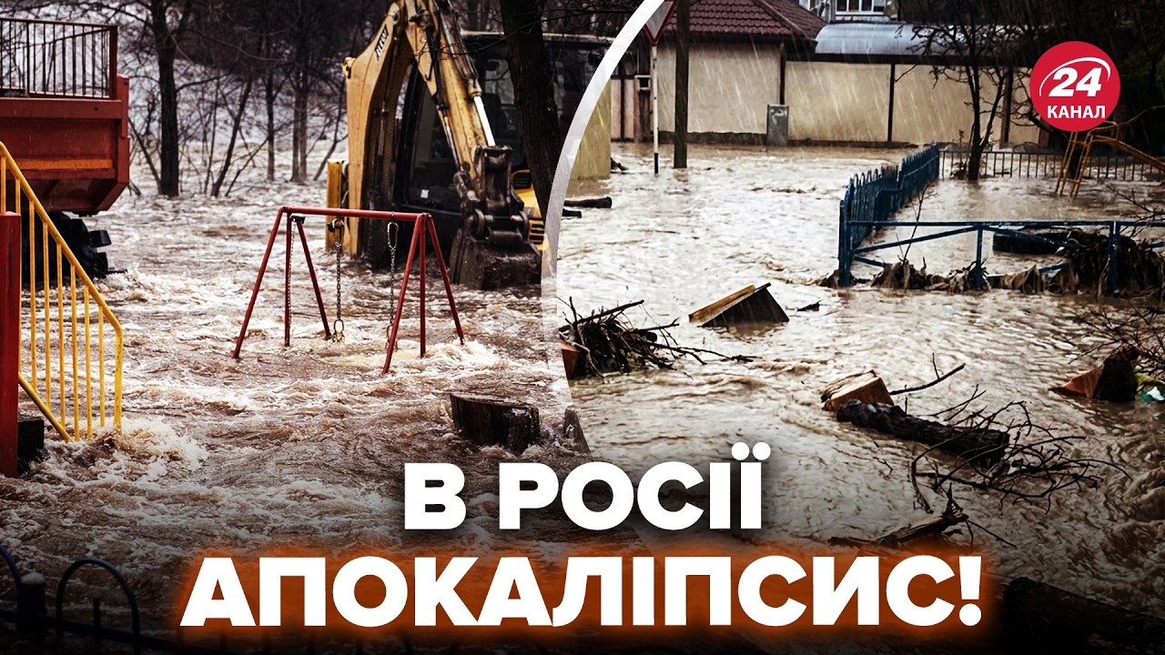⚡КОНЕЦ СВЕТА в Москве! Там АПОКАЛИПСИС: СНЕГ все сносит. Россияне РЫДАЮТ: ВОДА крушит ДОМА