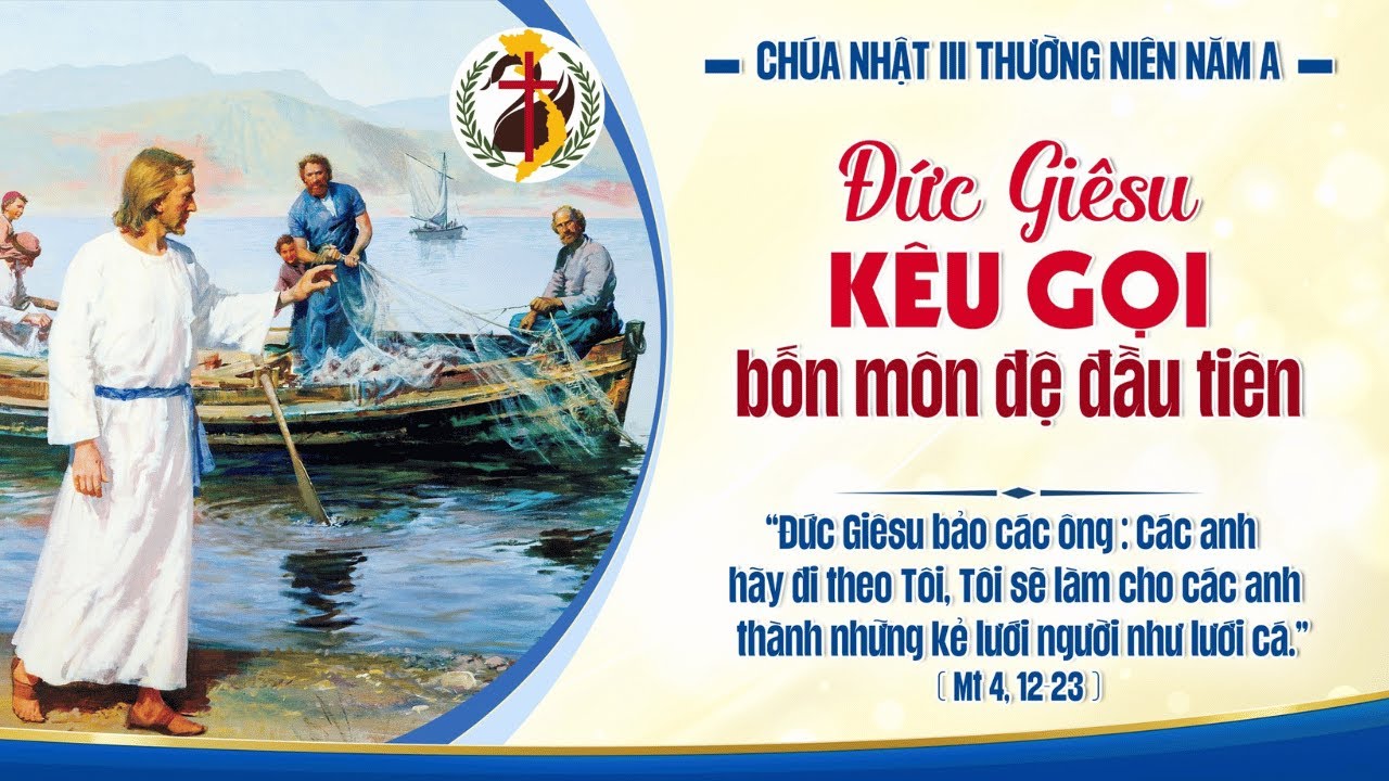 Chúa Nhật, Thánh Lễ Tuần III Thường Niên , Năm  A.  25/01/2026.