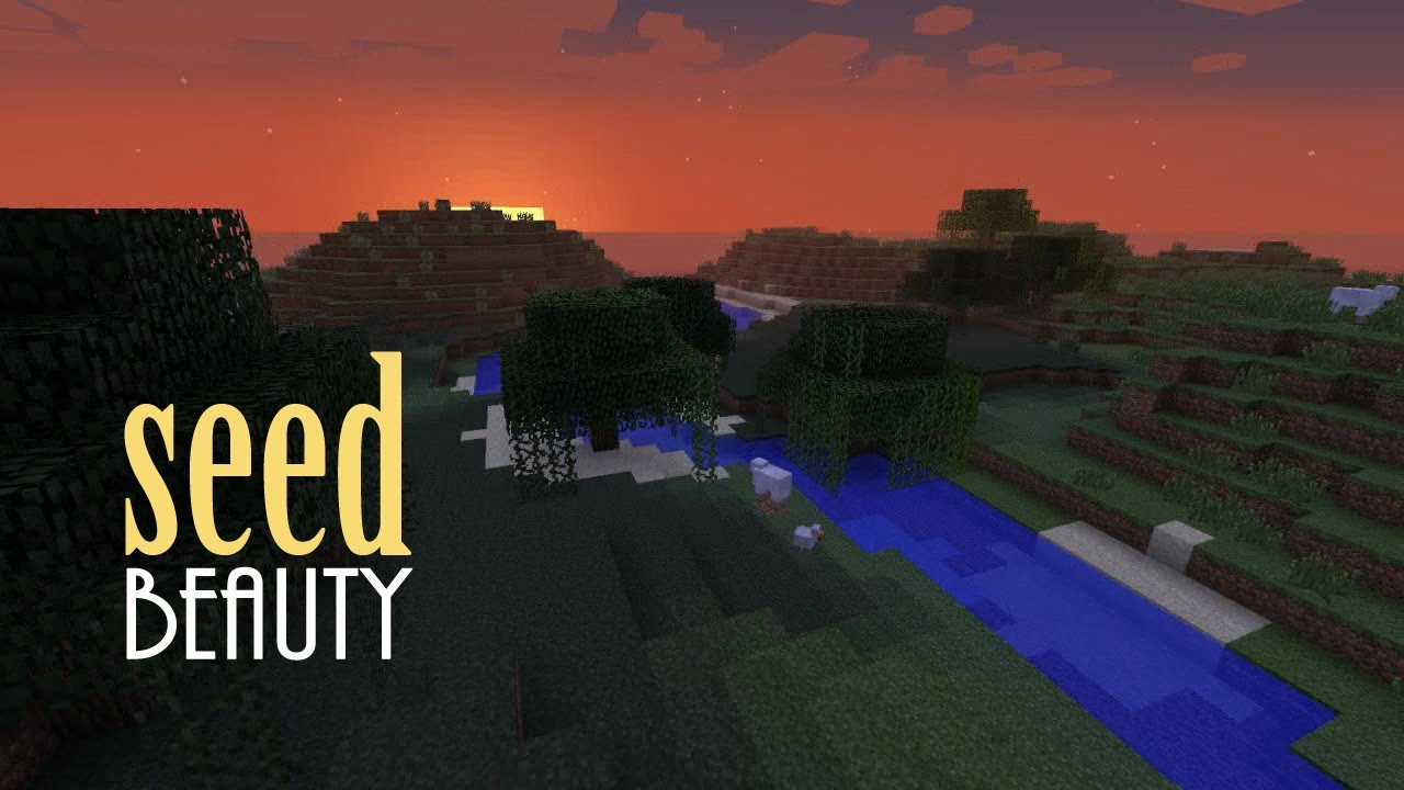 Minecraft: A seed of beauty - the eternal river