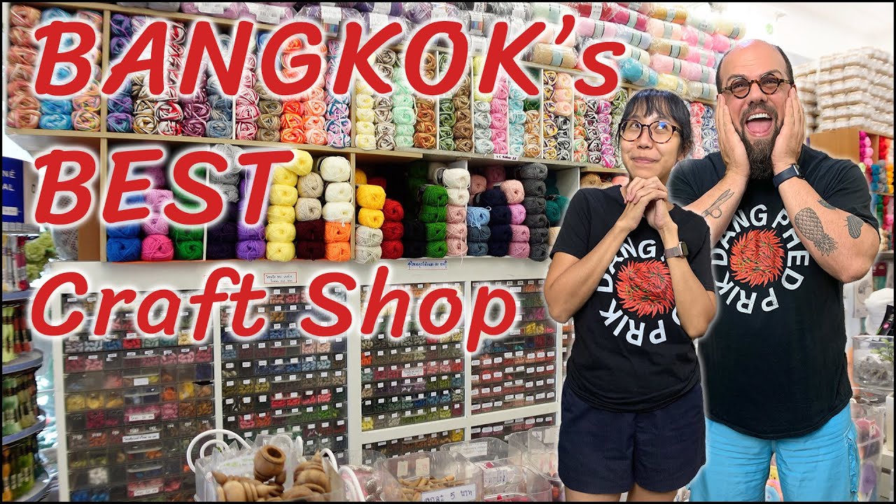 Visiting Bangkok's BEST Craft Shop! Huang Seng