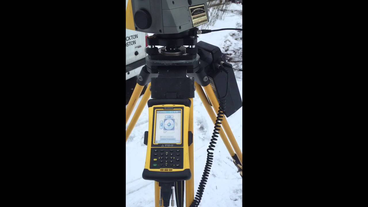 Trimble 5600 Robotic Total Station using Bluetooth in place of radios