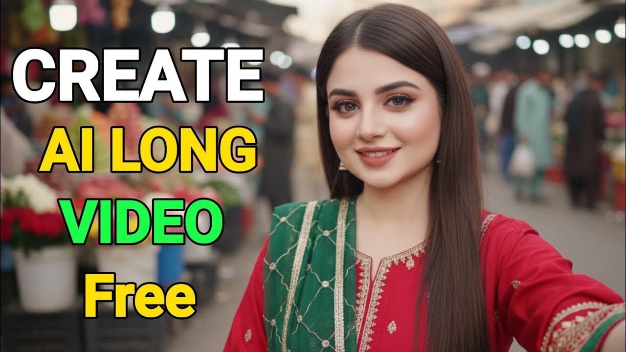 Free AI Long Video Kaise Banaye 2025 - Long AI Influencer Video Step by Step Tutorial - Ai Vlog 