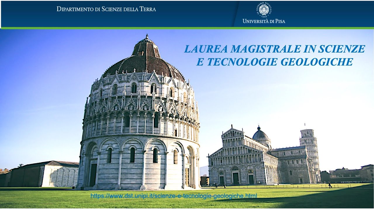 Presentazione del Corso di Laurea Magistrale in Scienze e Tecnologie Geologiche