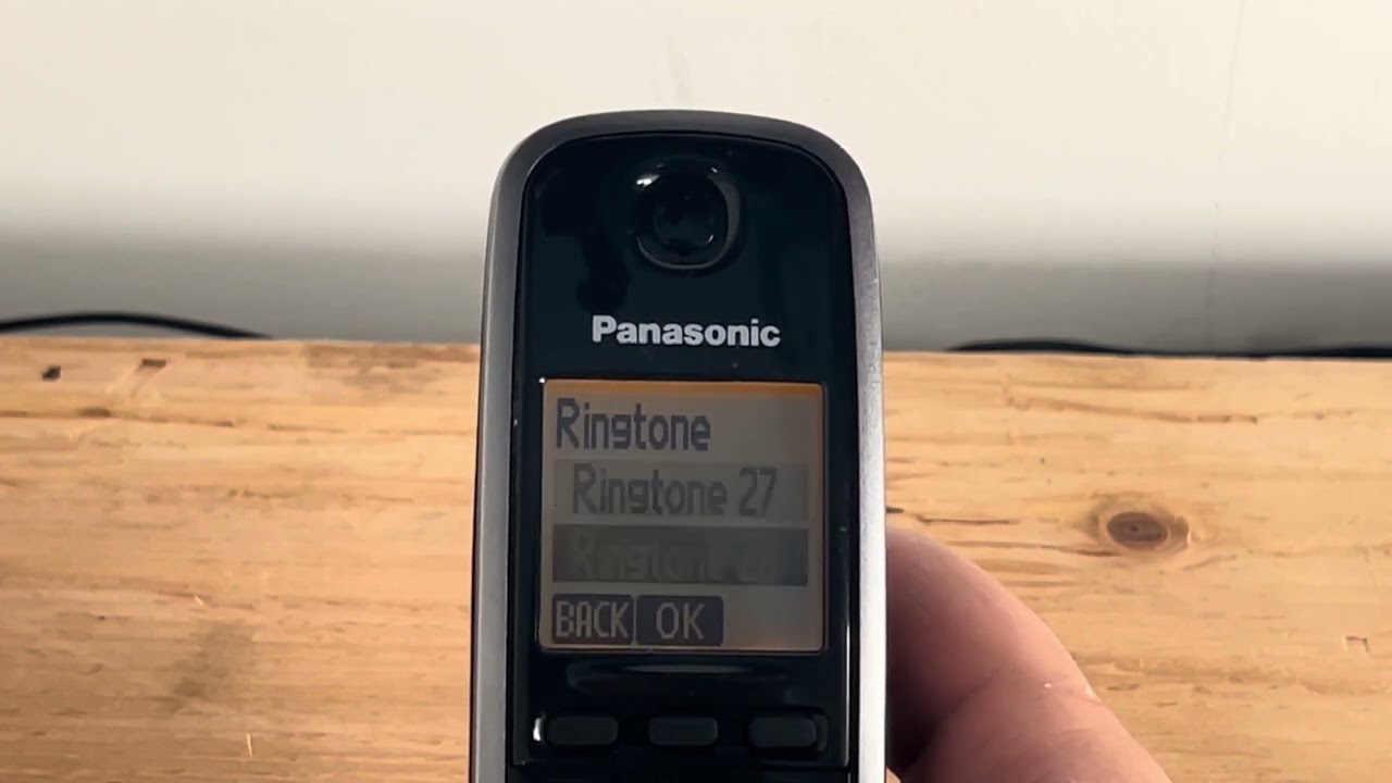 Ringers on the Panasonic KX-TG3721BXB