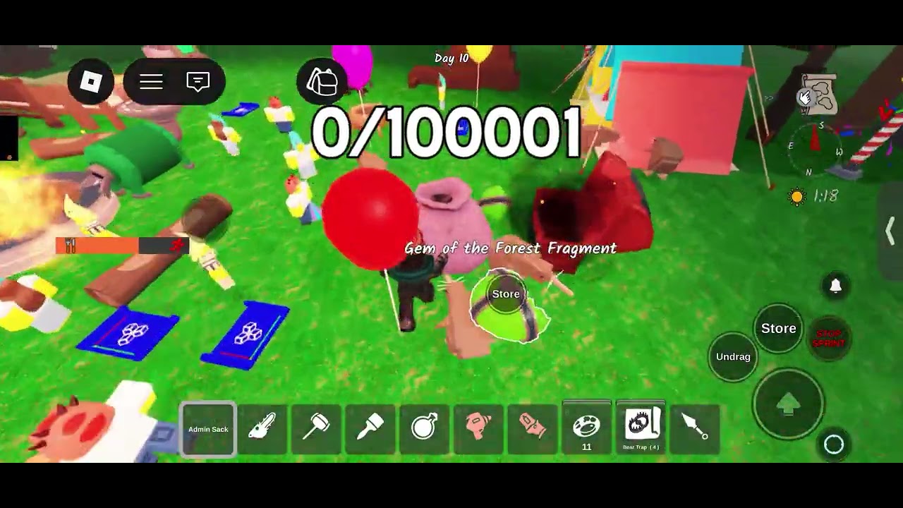 2nd 99 nights in the forest admin abuse video