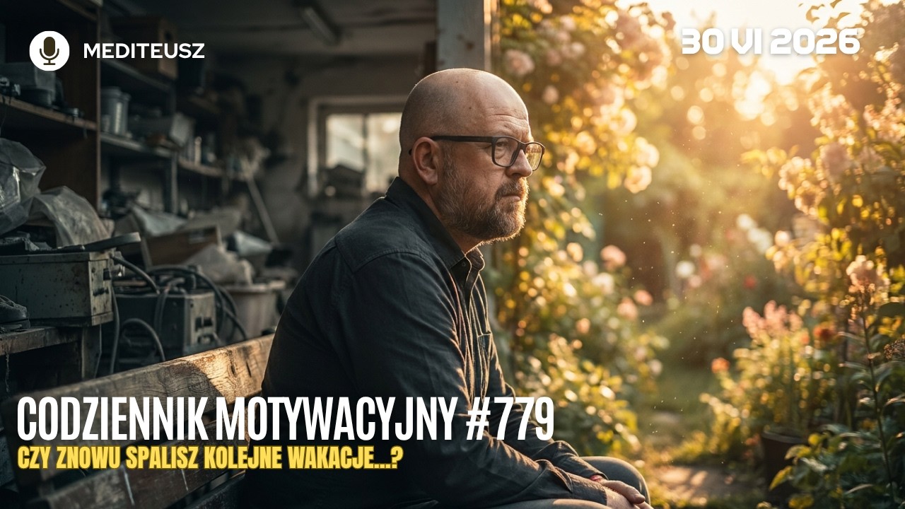 Czy znowu zmarnujesz te wakacje...? Codziennik Motywacyjny #779 30 VI 2026