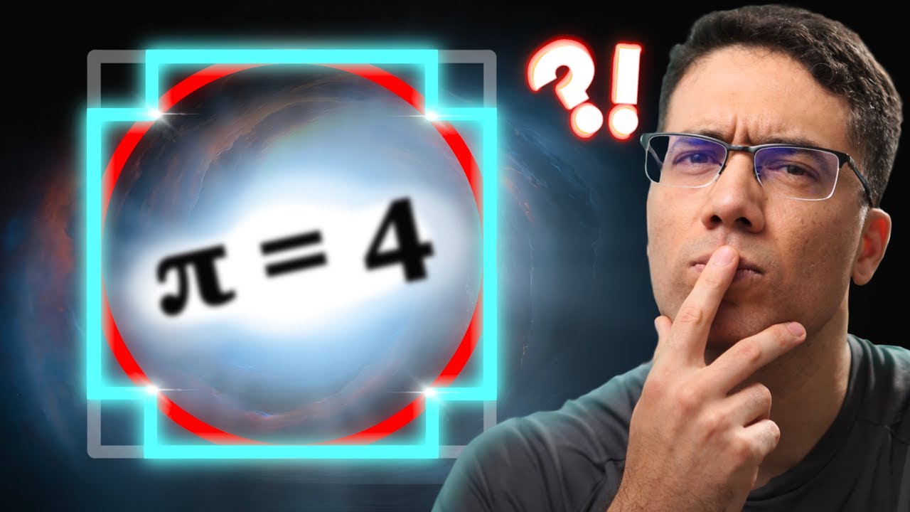 Provaram que PI é IGUAL a QUATRO no INFINITO???
