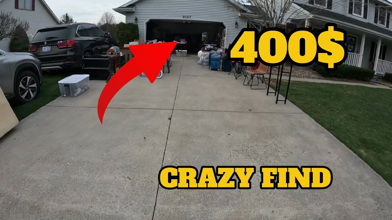 THIS ITEM WAS WORTH HUNDREDS AT THIS YARD SALE!!