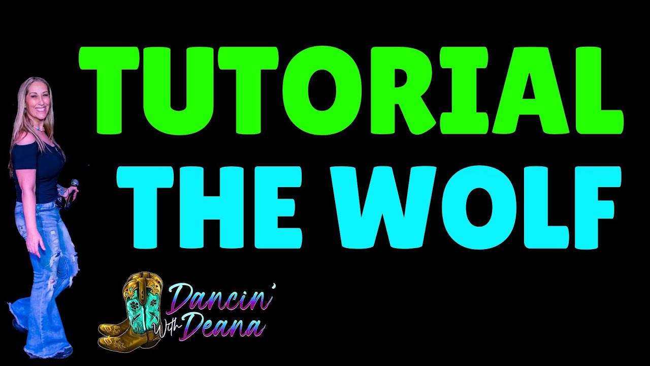 THE WOLF 🐺✨Line Dance Tutorial