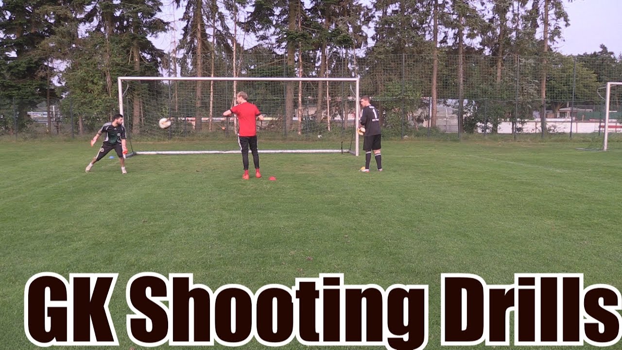 Goalkeeper Shot Stopping Drills Training Session