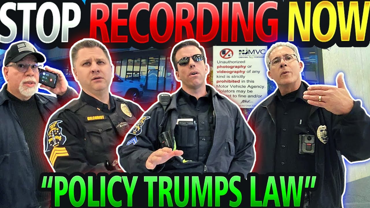 Police & Security Try To Enforce Unconstitutional Sign! Get Educated On Our Rights & The Law!