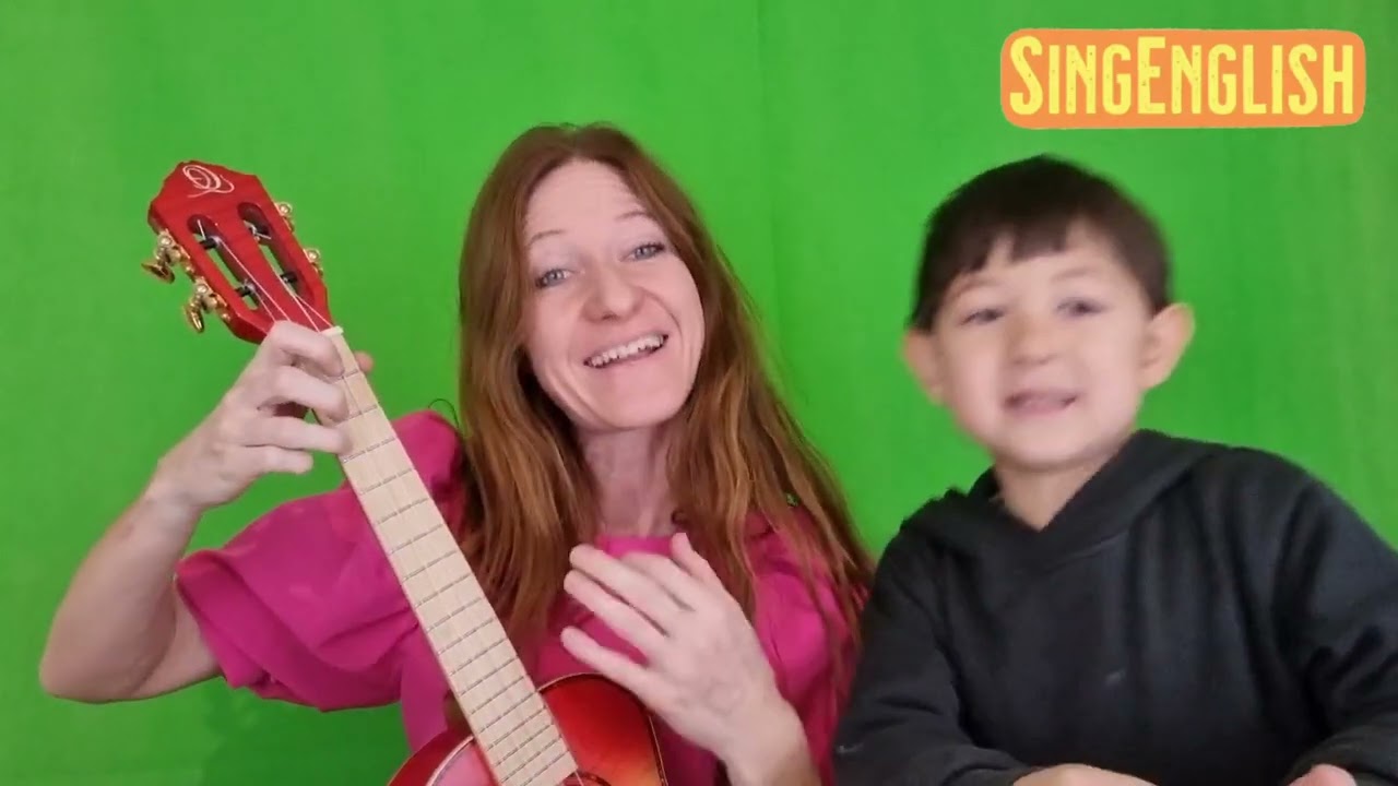 SingEnglish: This Old Man | nursery rhyme | teaching video and ukulele sing along
