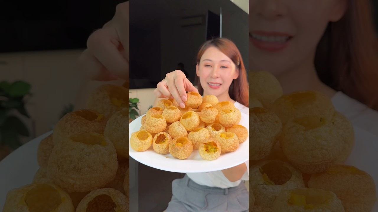 Kemarin cuma makannya aja , sekarang aku kasih lihat goreng dan isian nya yahh | #sibungbung