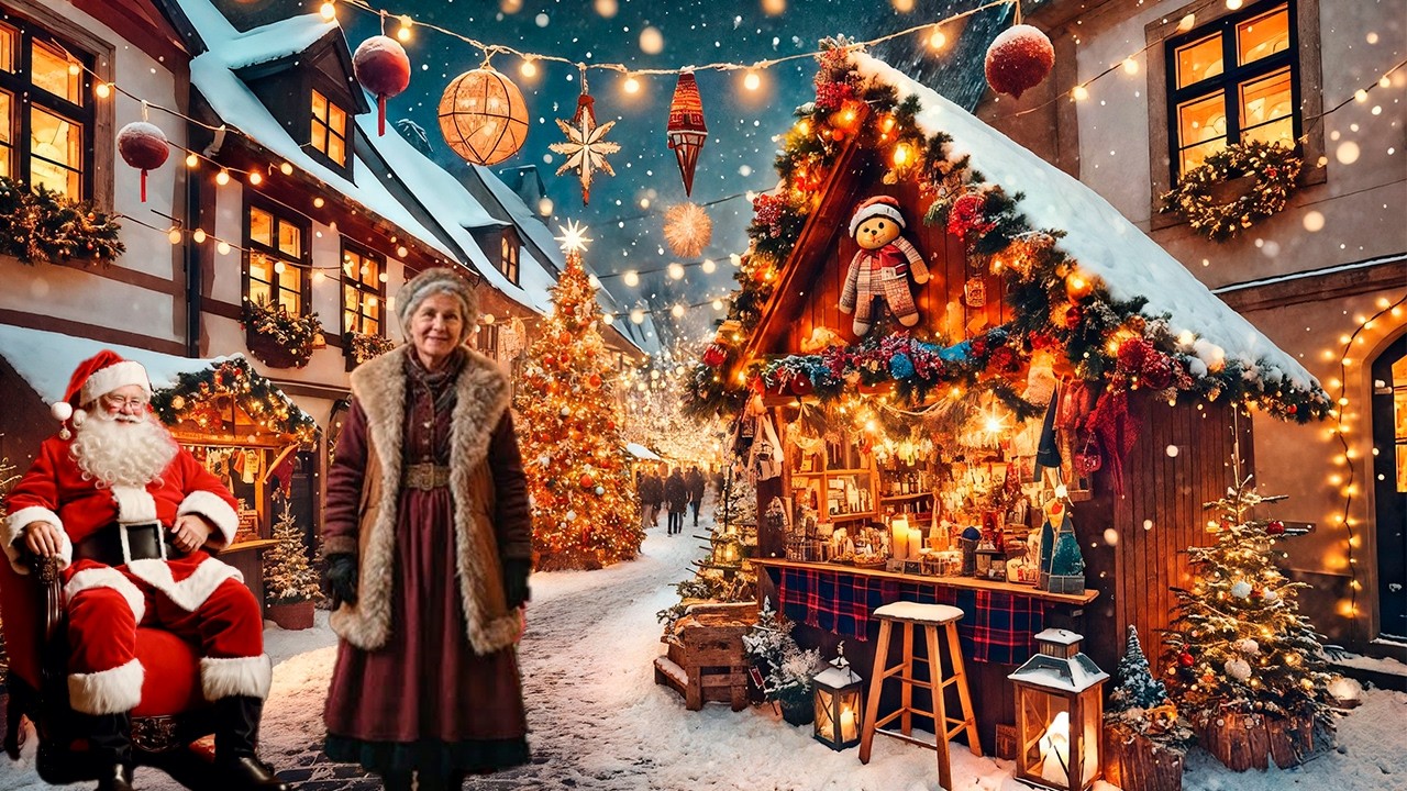 САМАЯ КРАСИВАЯ РОЖДЕСТВЕНСКАЯ ДЕРЕВНЯ В МИРЕ 🎄: НАСТОЯЩЕЕ ВОЛШЕБСТВО РОЖДЕСТВА 🎅