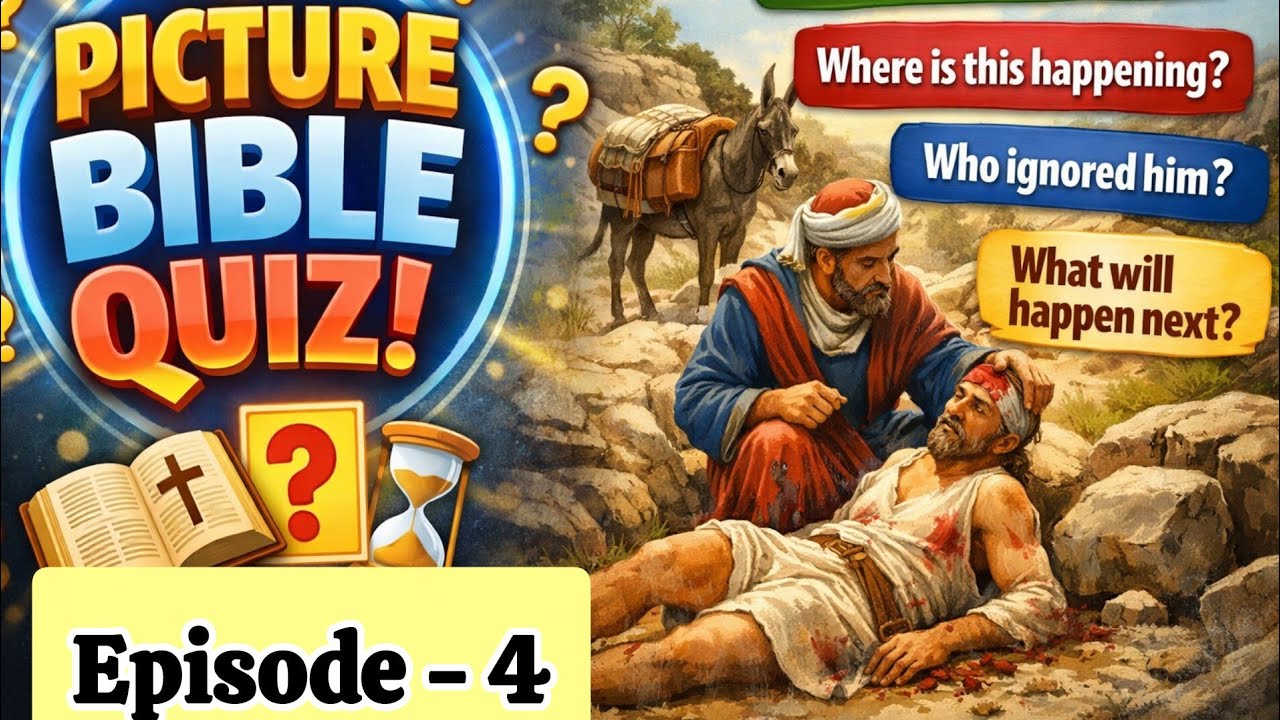 Ultimate picture bible quiz | only bible legend can answer | Episode - 4