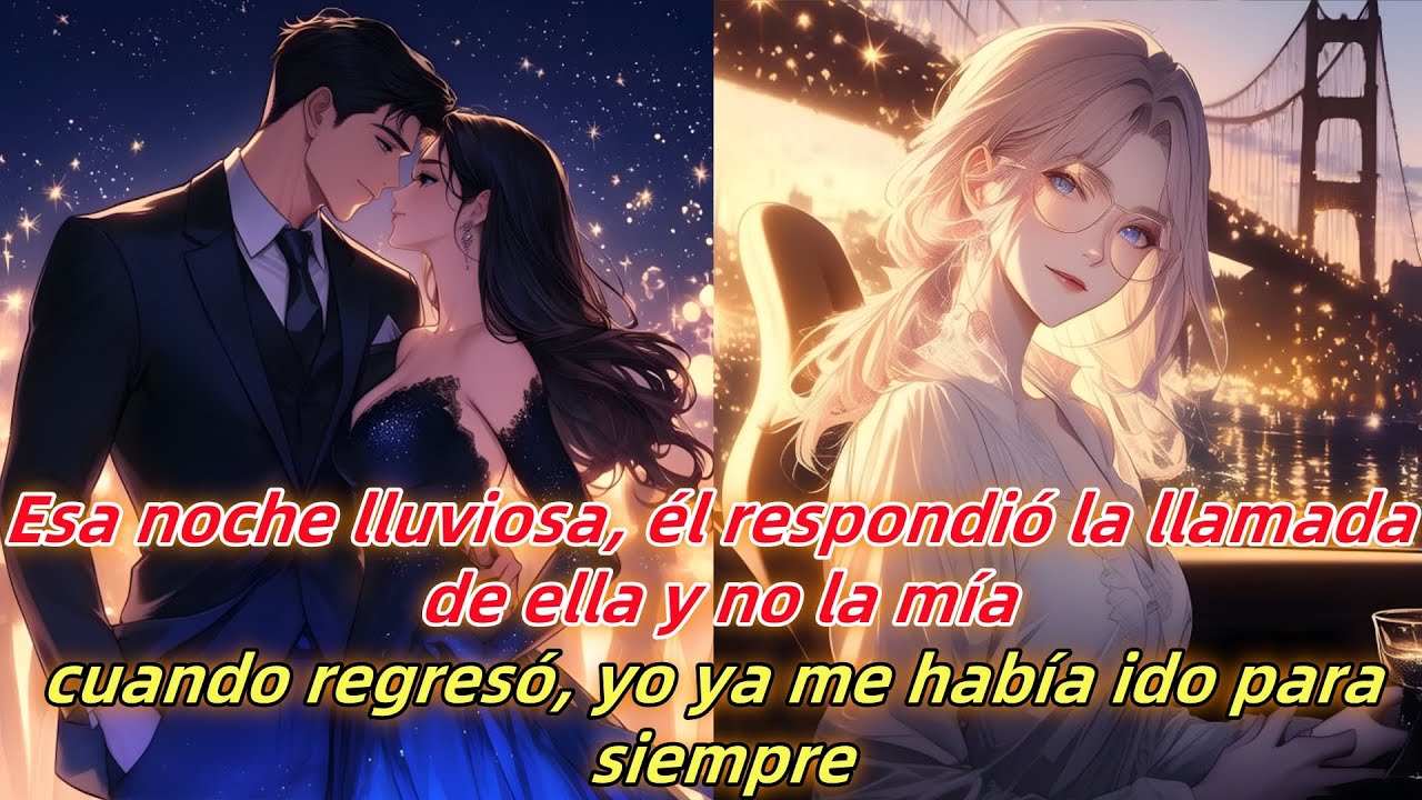 Esa noche lluviosa, él respondió la llamada de ella— cuando regresó, yo ya me había ido para siempre