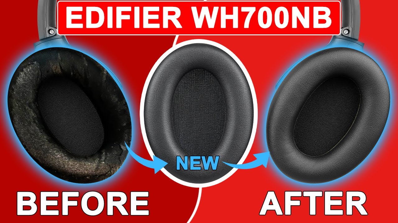 SOULWIT® | How to Replace Edifier WH700NB, WH700NB Pro Earpads | Repair Parts Kit