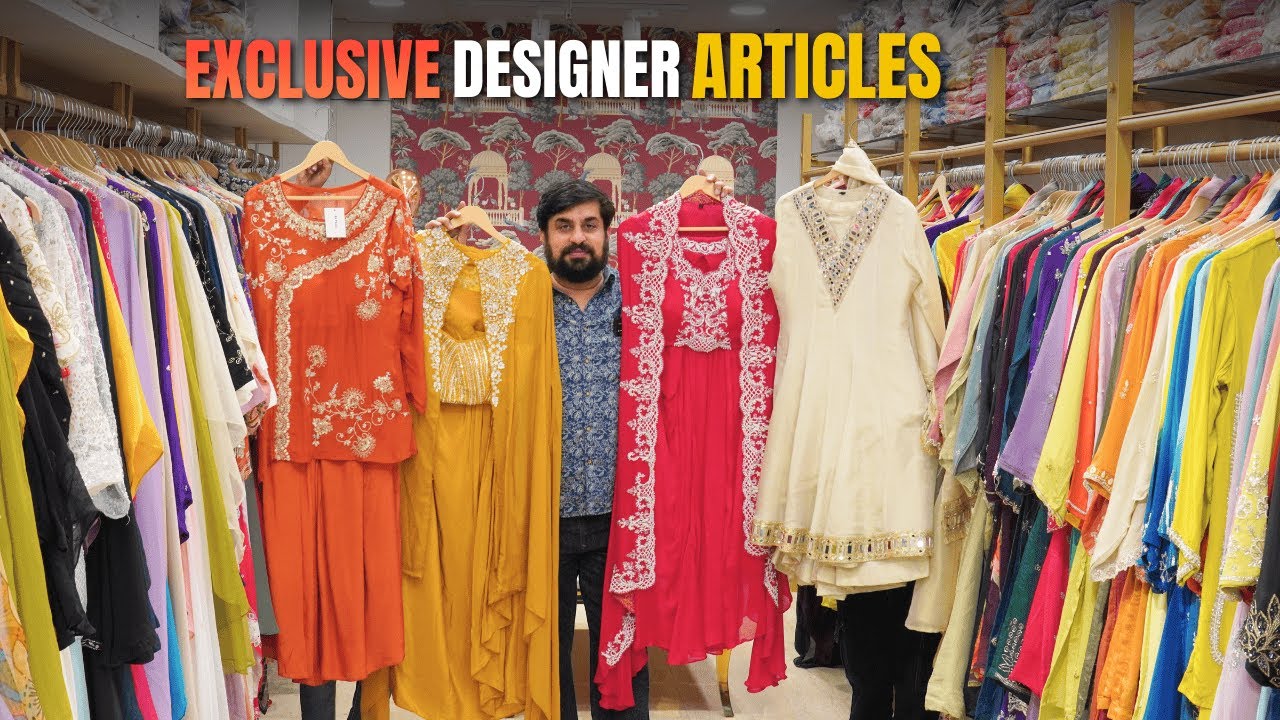 Exclusive Designer articles| Indo Western Dresses | Ethnic Wear Wholesaler & Manufacturer in Delhi