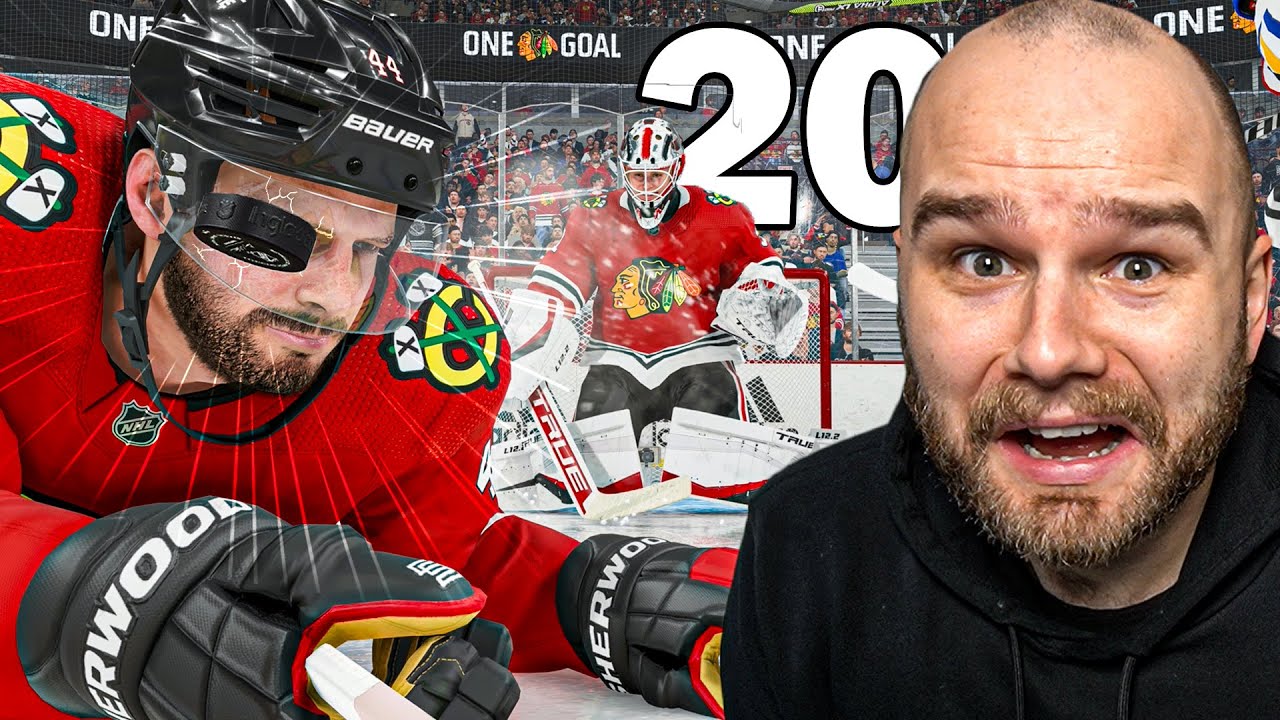 McFrull får skottet rakt i SKALLEN!! 🤯 (NHL 24 Be A Pro #20)