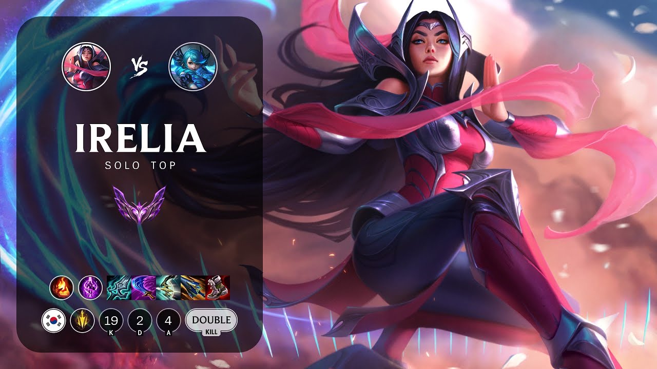Irelia Top vs Gwen - KR Master Patch 14.8