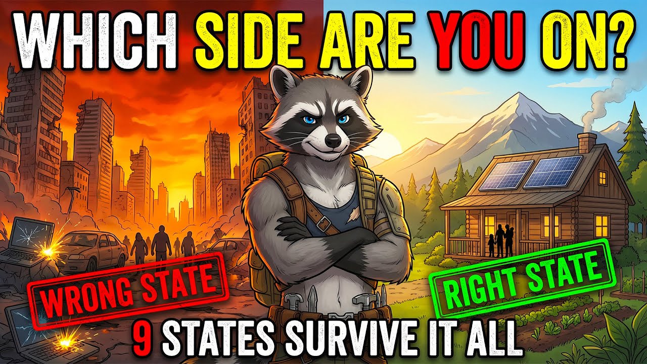 The 9 States That Survive EVERY Disaster — Nukes, EMP, Collapse, All of It