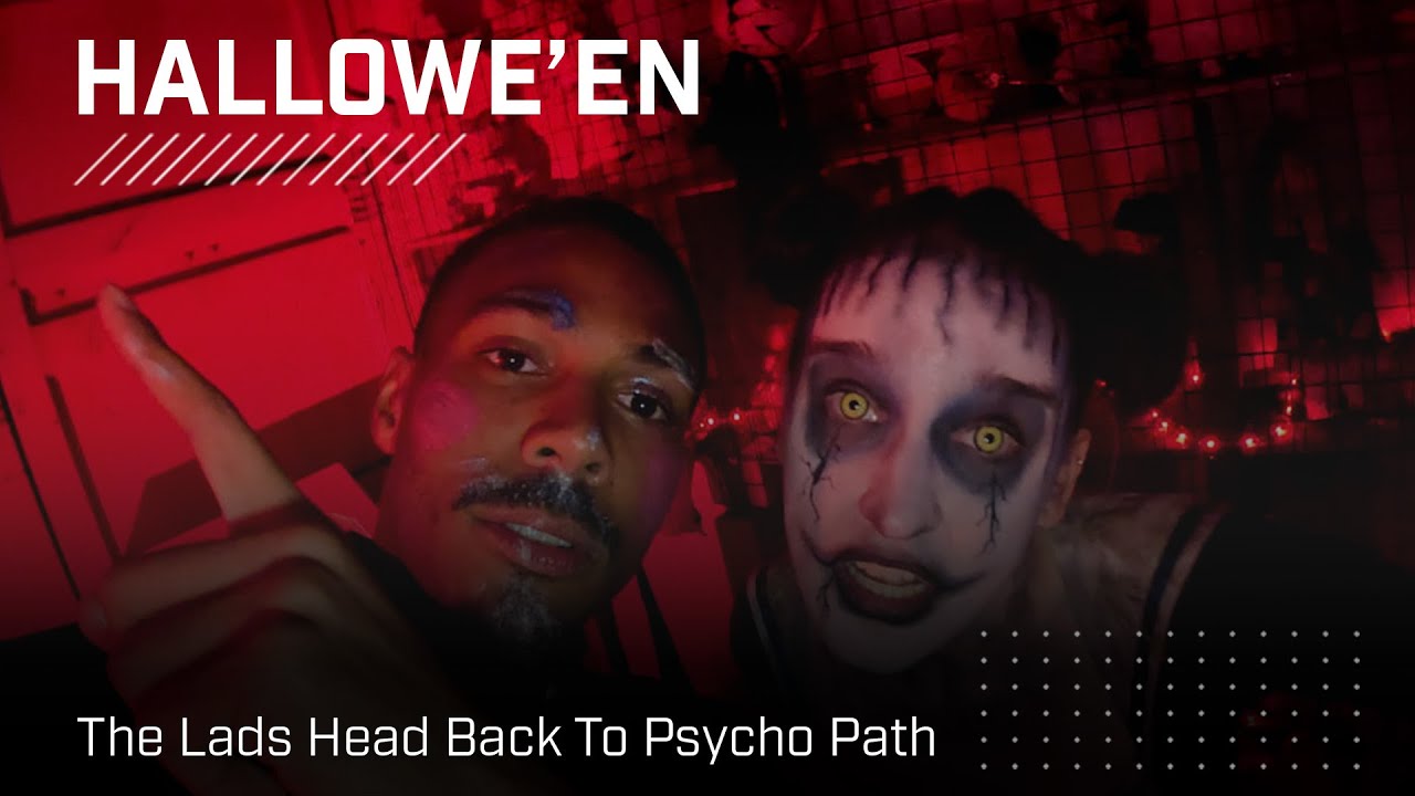 Sunderland Players Return To Psycho Path | Hallowe'en