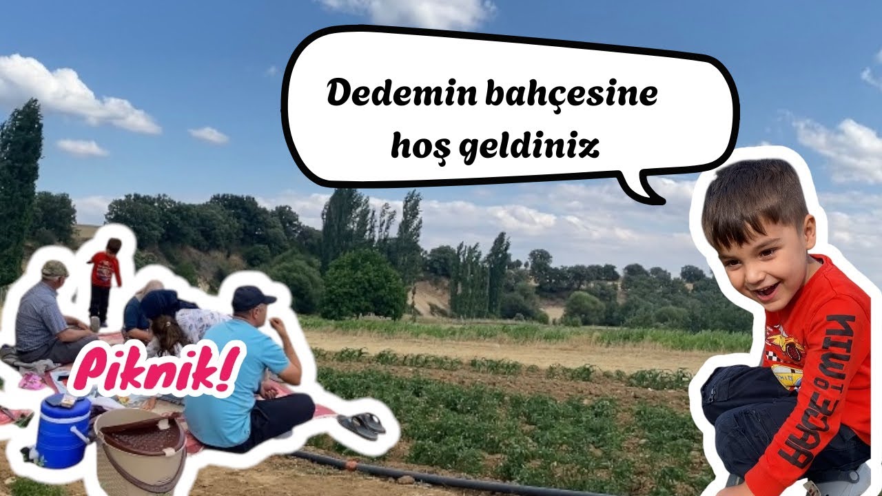 #vlog 18 KAYINBABAMIN  BAHÇESİNDE  PİKNİK YAPTIK | PIKNIK DI KEBUN AYAH MERTUA