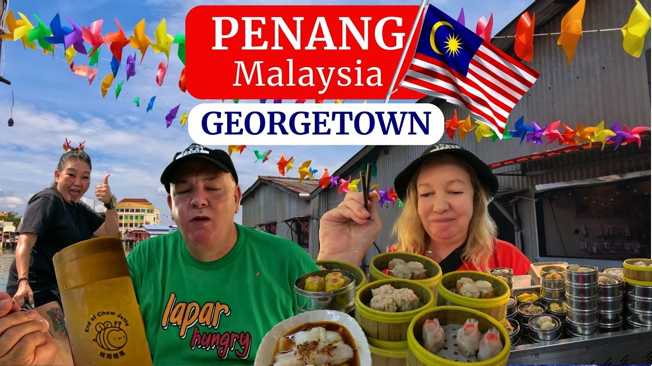 INCREDIBLE! Georgetown ❤️ Penang, Malaysia 🇲🇾