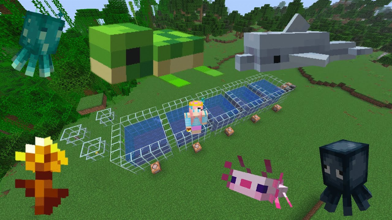 Милые морские детеныши мобов и золотой одуванчик: Minecraft 26.1 Snapshot 5