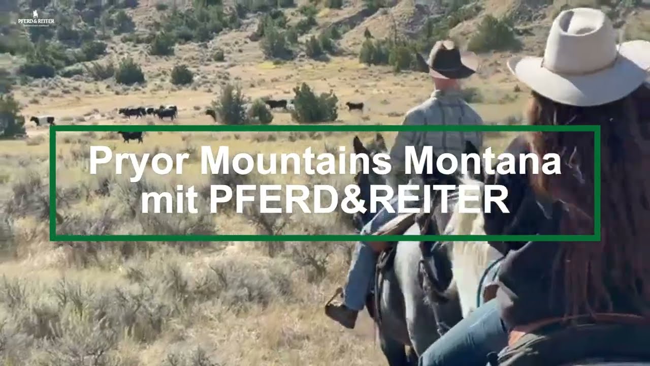 Montana - Pryor Mountains mit PFERD & REITER