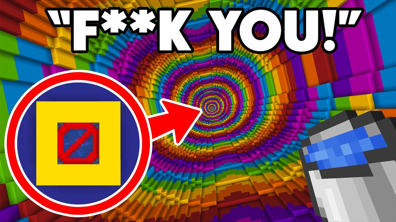 Using HACKS In A Minecraft DROPPER TOURNAMENT...