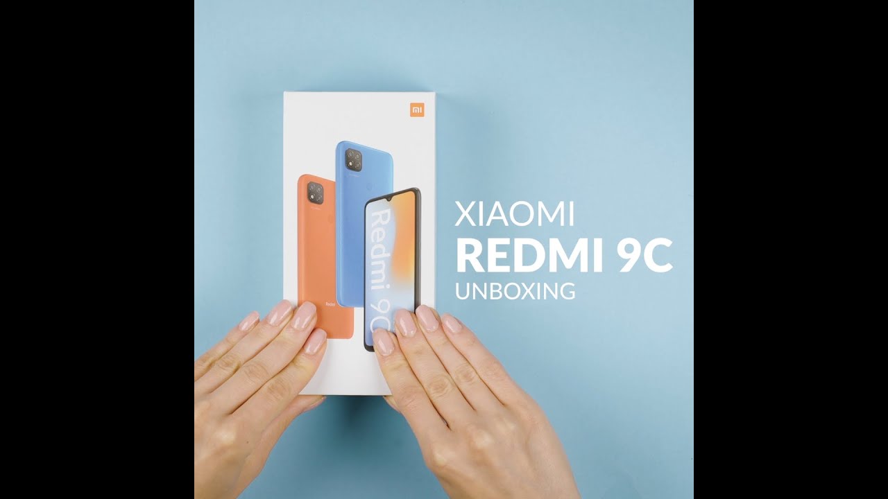 XIAOMI  REDMI 9C - unboxing - RTV EURO AGD