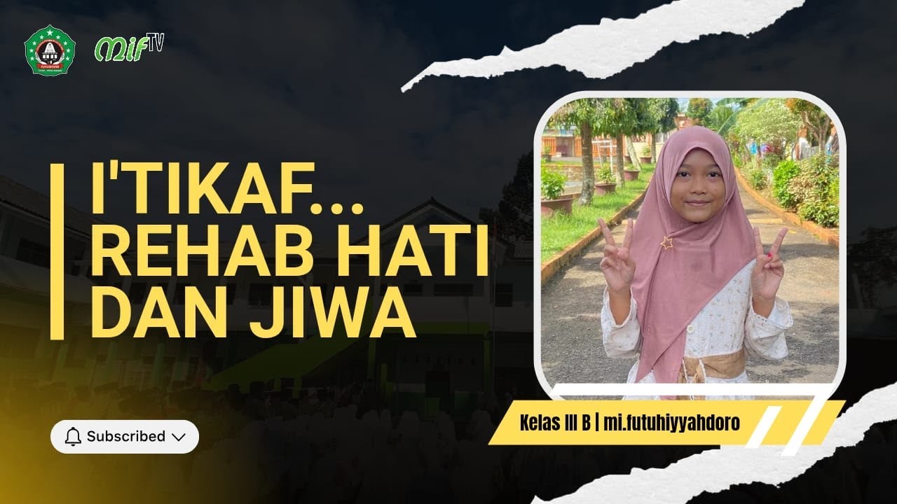 Kultum hari ke 22- I’tikaf rehat hati dan jiwa ||Alifa Khasanah Hibatillah #daicilik #fypシ #viral 