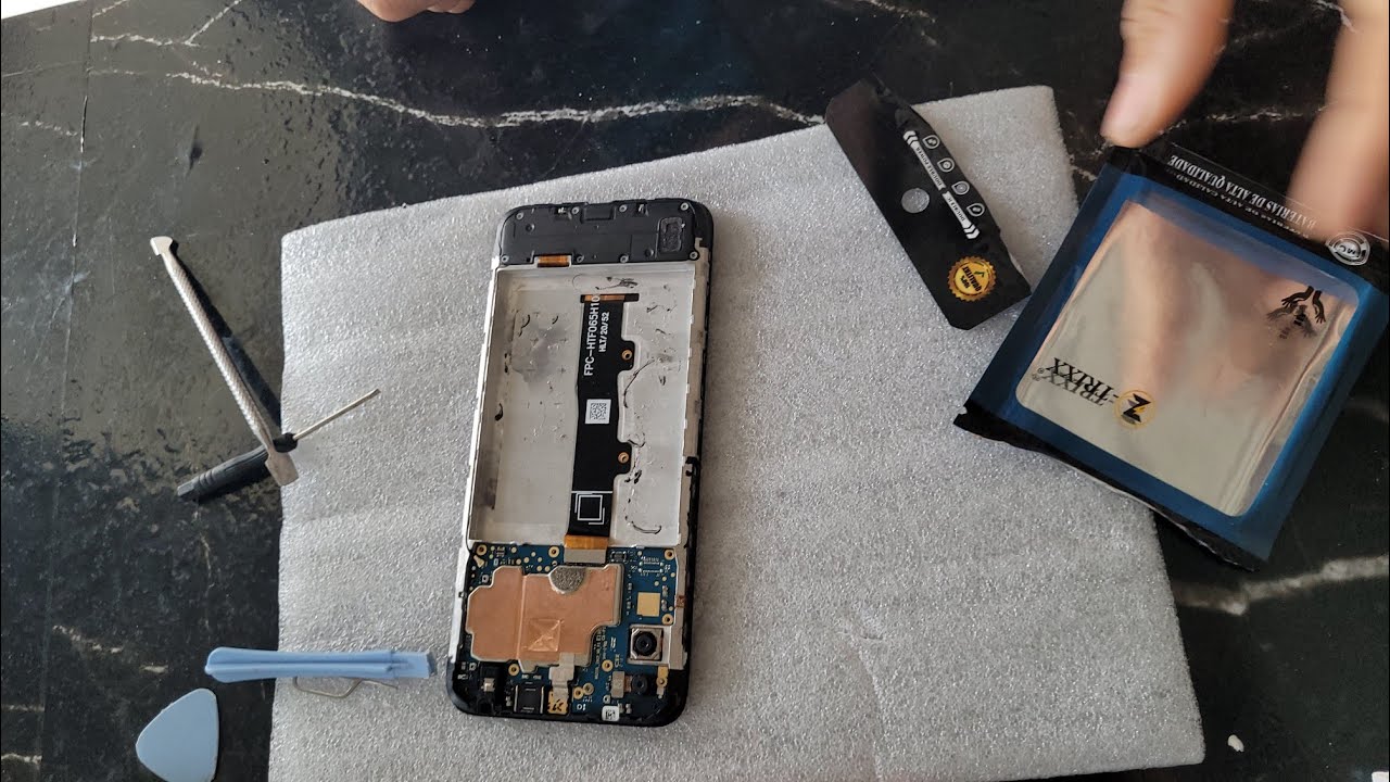 Trocando tela do MotoG E7 Power - Parte 1
