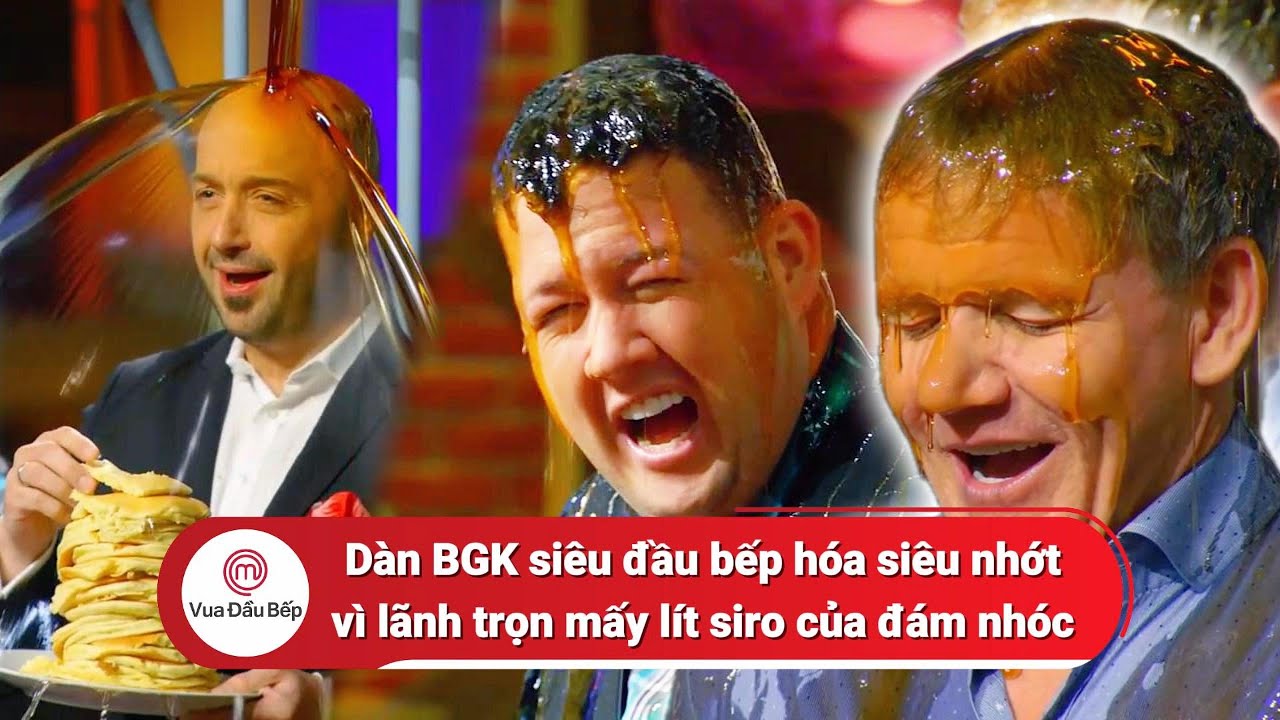 Dàn siêu đầu bếp hóa siêu đầu nhớt vì ăn đủ mấy lít siro của đám nhóc tì | Vua Đầu Bếp Mỹ Nhí