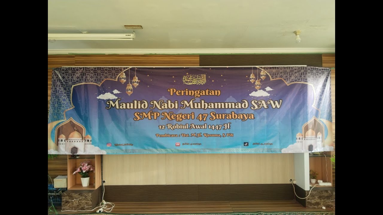 Peringatan Maulid Nabi Muhammad SAW - Ust. M.H. Kusuma, S.Pdi