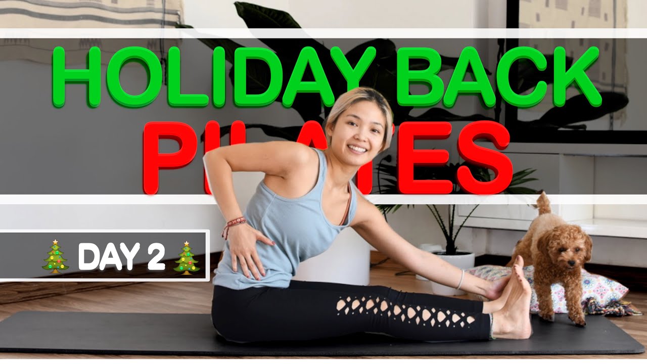 Beautiful Back 30 Minute Mat Pilates | Day 2 | 7 Holiday Pilates Challenge
