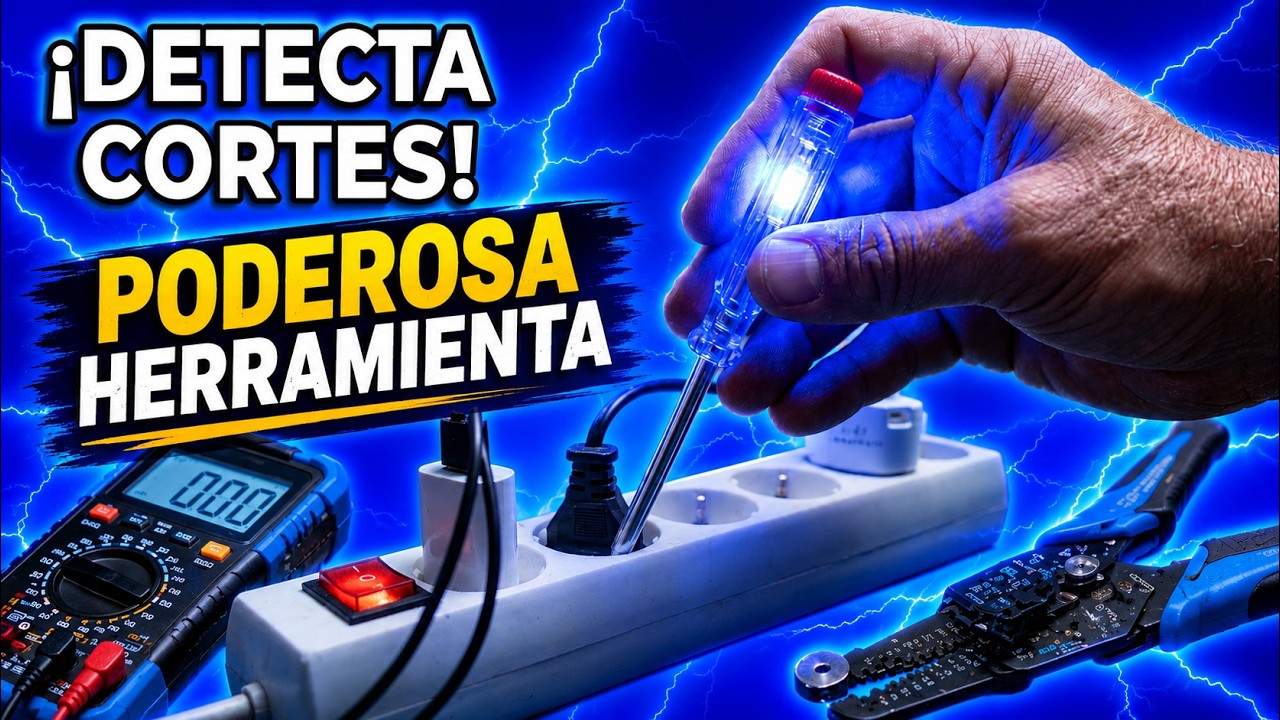 🔴PODEROSA HERRAMIENTA!!Cómo detectar cables cortados con este ingenioso invento!