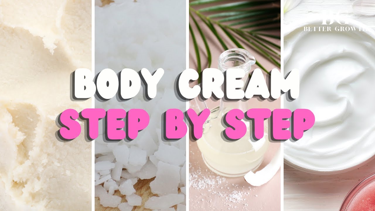 How To Make Body Cream Step By Step | For Beginners | Skincare Business
