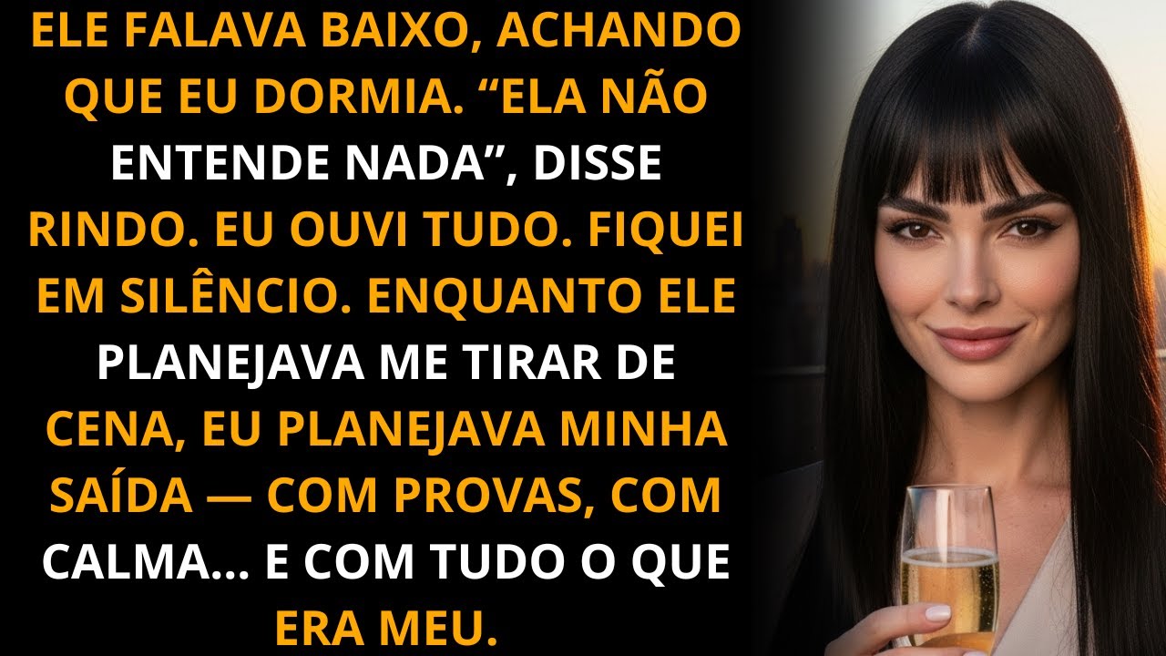 “Enquanto dormia, escutei ele: ‘Ela vai entender nada’ — e foi aí que eu comecei a planejar meu...